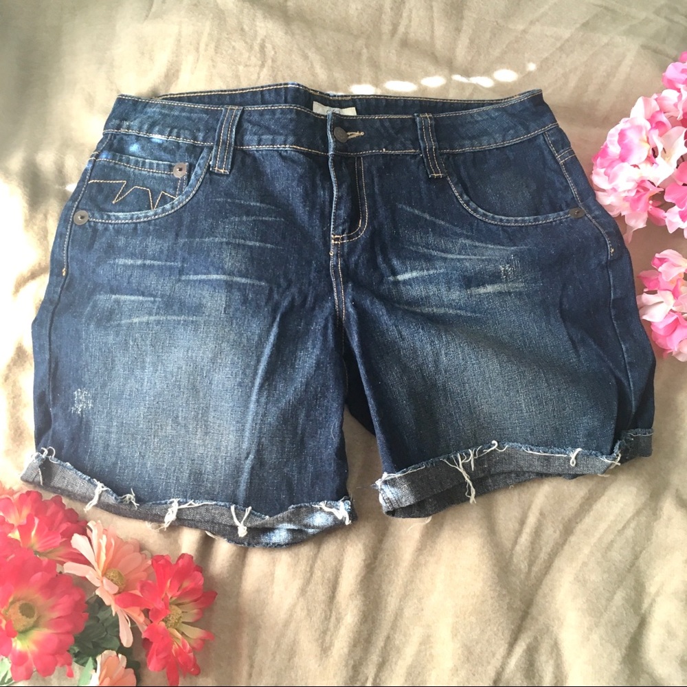 BOGO Lightly Distressed Jean Shorts